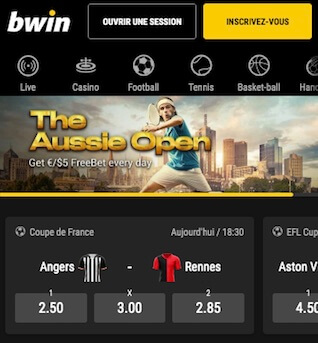 open australie 2020 bwin promo