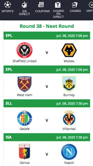 pronos 6 serie a premierbet