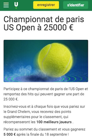 cagnotte us open tennis