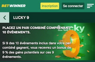 betwinner paris combiné ldc