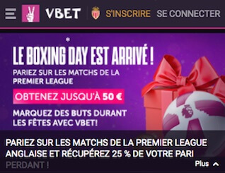 vbet cashback 25% premier league