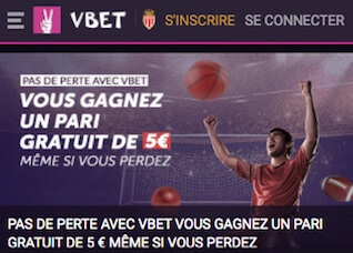 5€ free bet foot vbet