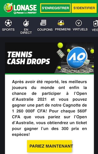 premierbet prix tennis 2021