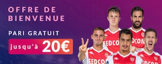 5 euros de freebet monaco vs psg