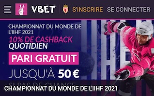 vbet pari gratuit hockey sur glace