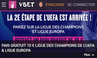 vbet pari gratuit as rome man united