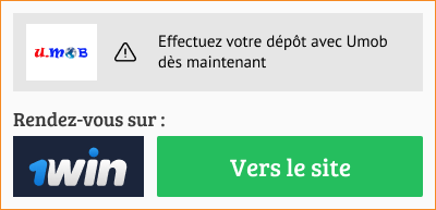 parier sur 1win avec umob